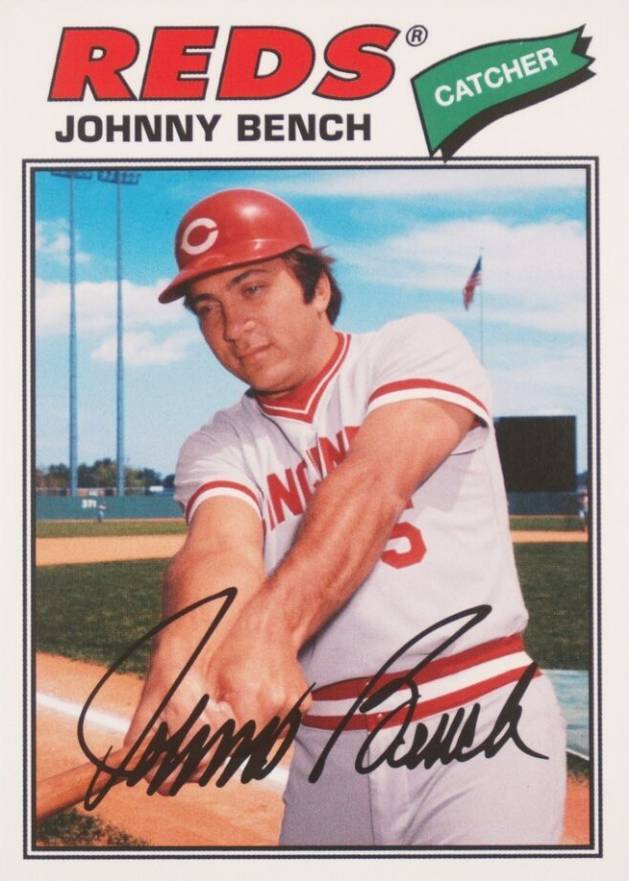 2018 Topps Archives Johnny Bench #120 Baseball Card
