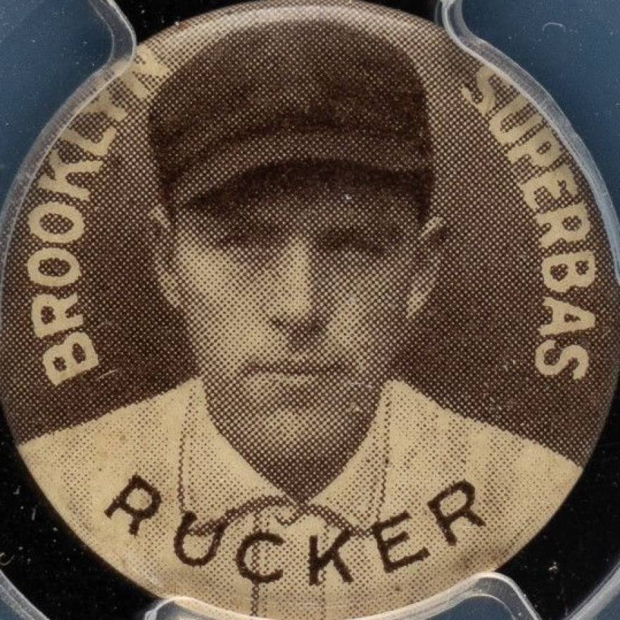 1910 Sweet Caporal Pins Nap Rucker # Baseball Card - VCP Price Guide