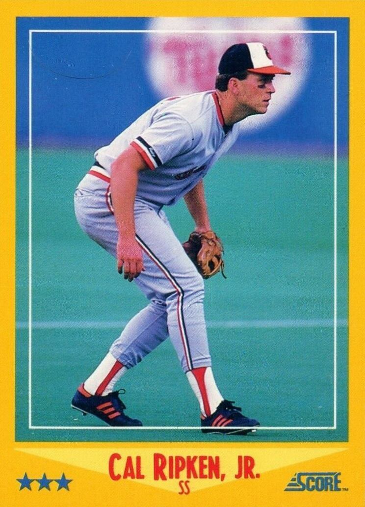 1988 Score Cal Ripken Jr. #550 Baseball Card