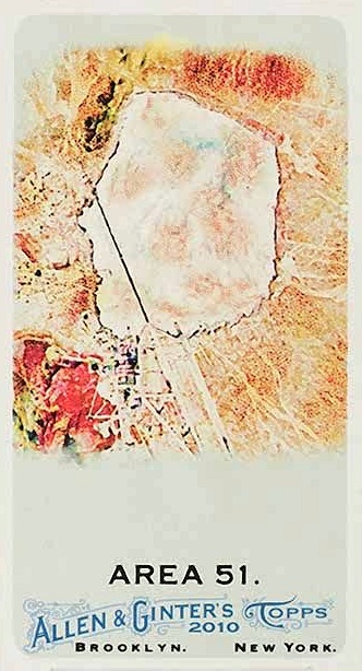 2010 Topps Allen & Ginter  Area 51 #130 Baseball Card