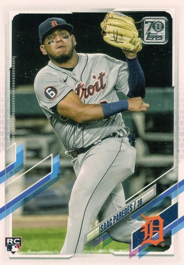 2021 Topps Isaac Paredes #65 Baseball Card