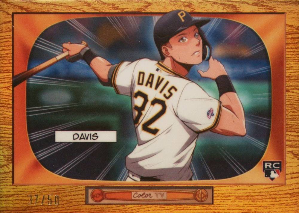 2024 Bowman 1955 Bowman Anime Henry Davis #BA7 Baseball Card