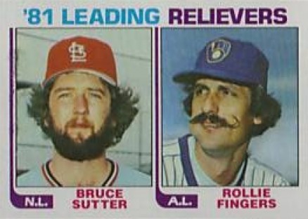 1982 Topps Rollie Fingers #168 Baseball Card