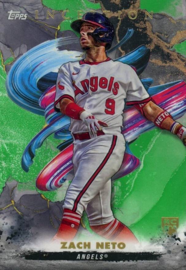 2023 Topps Inception Zach Neto #101 Baseball Card