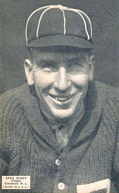 1925 Exhibits 1925 (Set 4) Eppa Rixey # Baseball Card