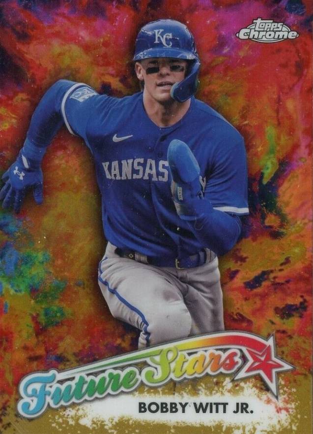 2023 Topps Chrome Update Future Stars Bobby Witt Jr. #FSU2 Baseball Card