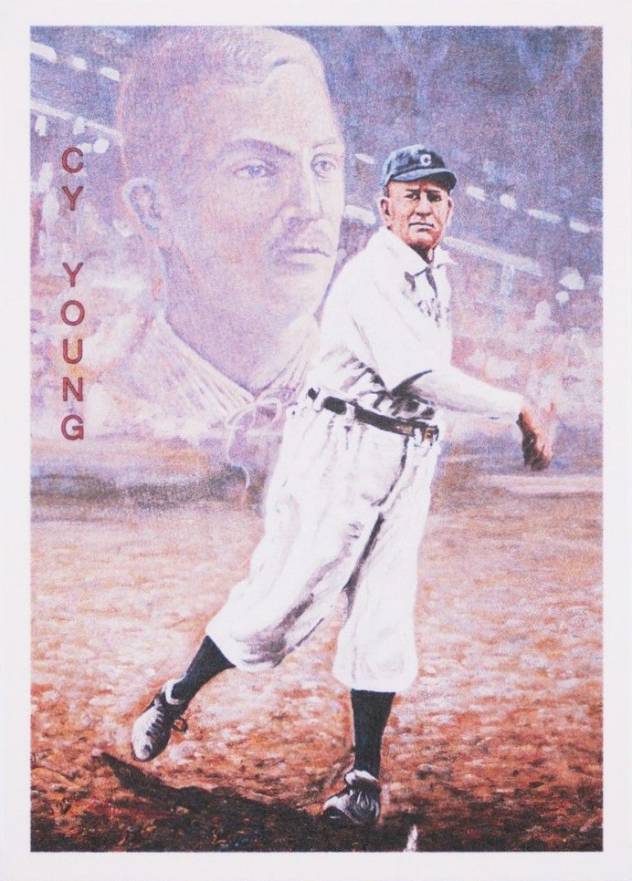 1994 Ted Williams Co. Locklear Collection Cy Young #LC18 Baseball Card