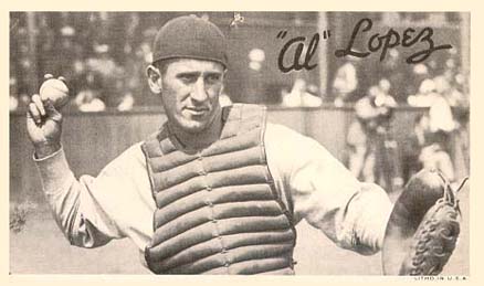 1936 Goudey Premiums-Type 1-Wide Pen Al Lopez # Baseball Card