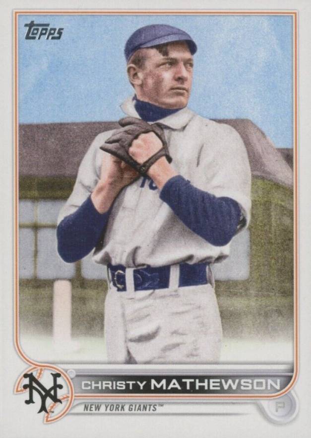 2022 Topps Update Christy Mathewson #US102 Baseball Card