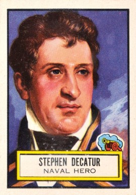 Stephen Decatur Cartoon 1952 Look 'N See Stephen Decatur #38 Non-Sports Card - VCP Price Guide
