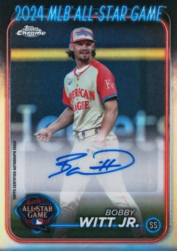 2024 Topps Chrome Update 2024 All-Star Game Autographs Bobby Witt Jr. #BW Baseball Card