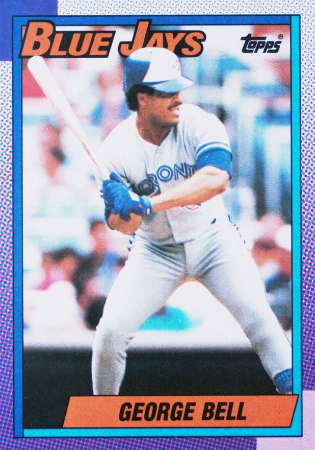 1990 Topps George Bell #170 Baseball Card