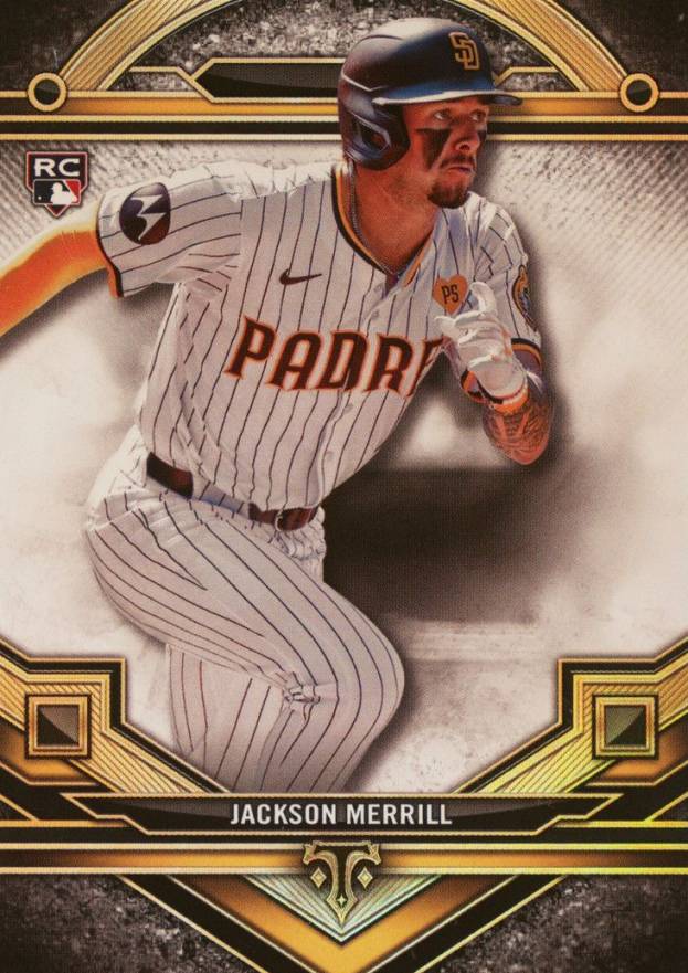 2024 Topps Triple Threads Jackson Merrill #78 Baseball Card