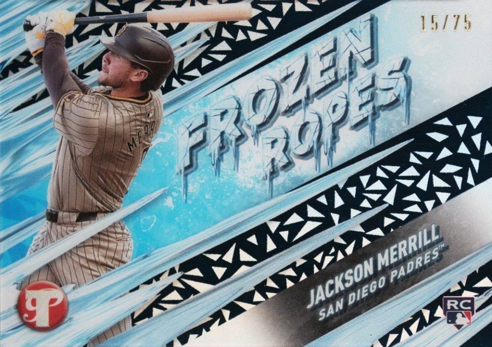 2024 Topps Pristine Frozen Ropes Jackson Merrill #FR28 Baseball Card