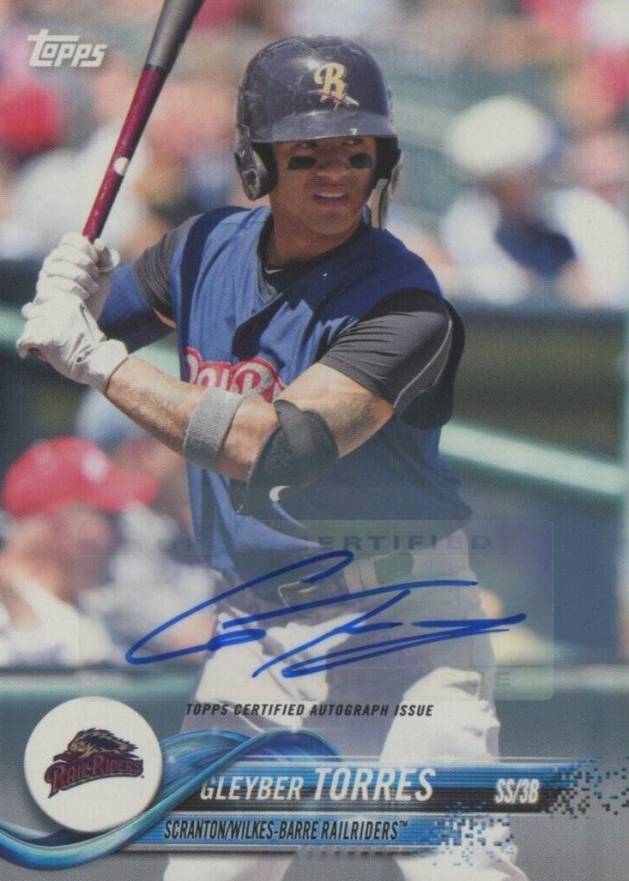 2018 Topps Pro Debut Gleyber Torres #50 Baseball Card