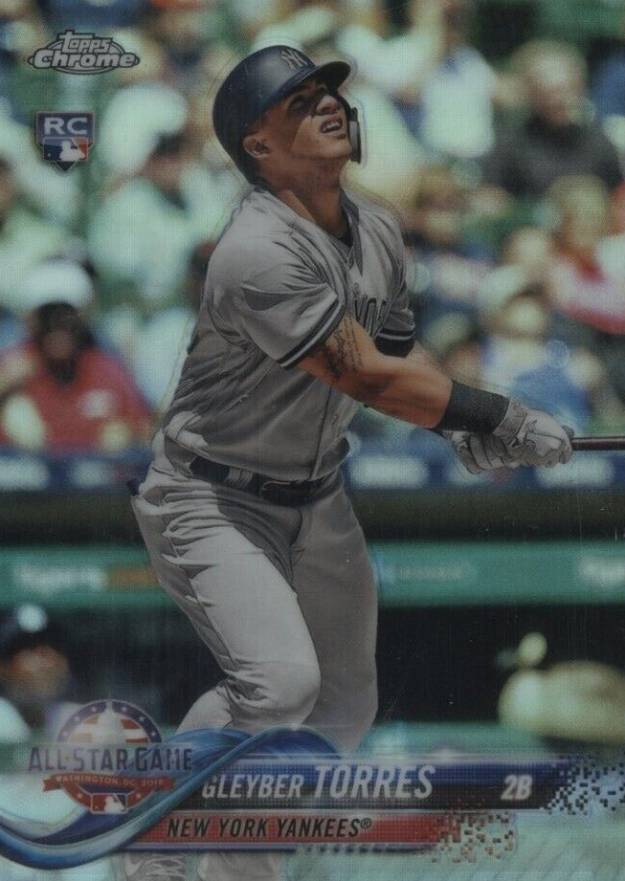 2018 Topps Chrome Update Gleyber Torres #HMT80 Baseball Card
