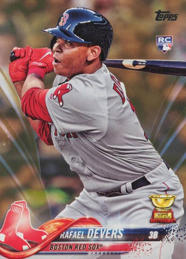 2018 Topps Rafael Devers #18 Baseball Card