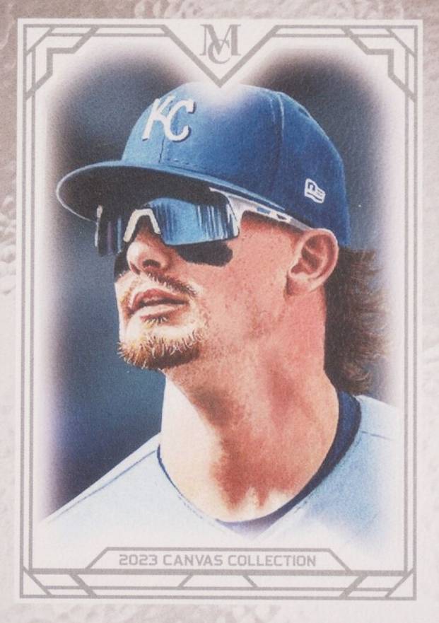 2023 Topps Museum Collection Canvas Collection Reprints Bobby Witt Jr. #CCR3 Baseball Card