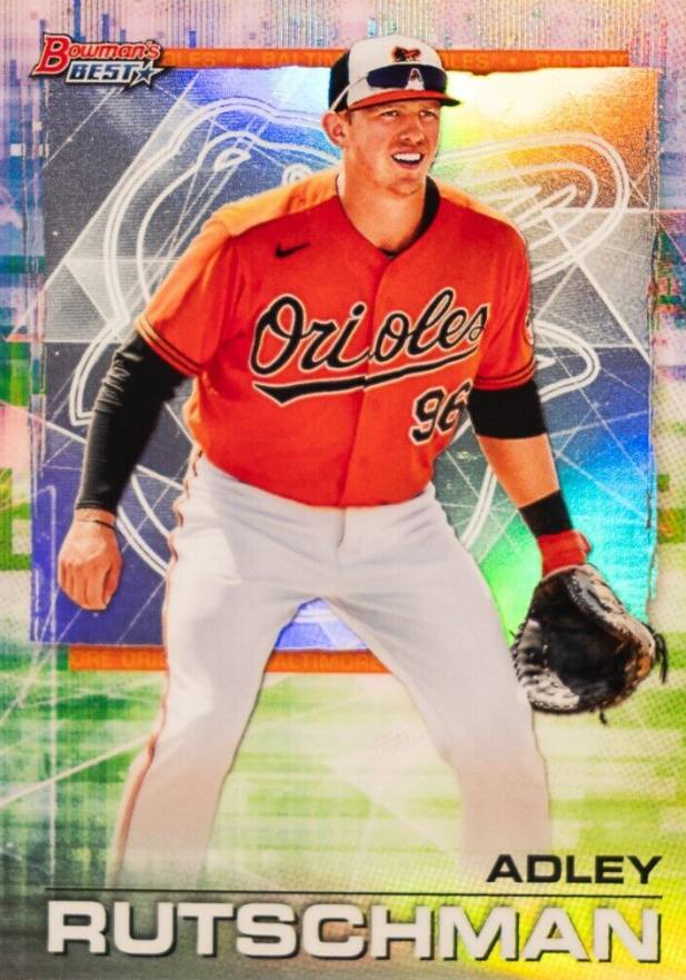 2021 Bowman's Best Adley Rutschman #25 Baseball Card