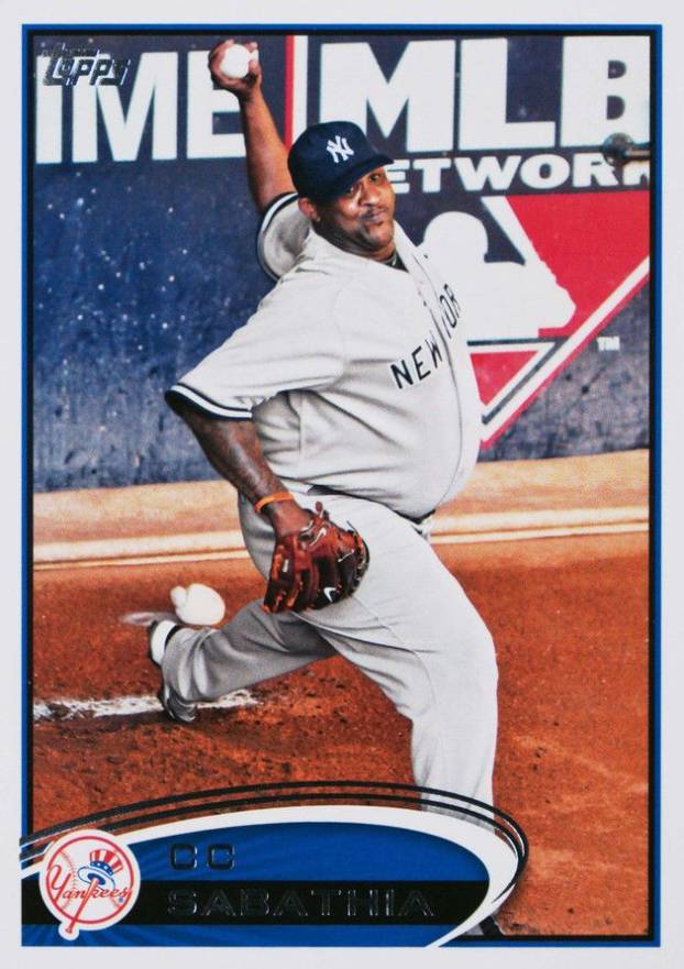 2012 Topps C.C. Sabathia #607 Baseball Card