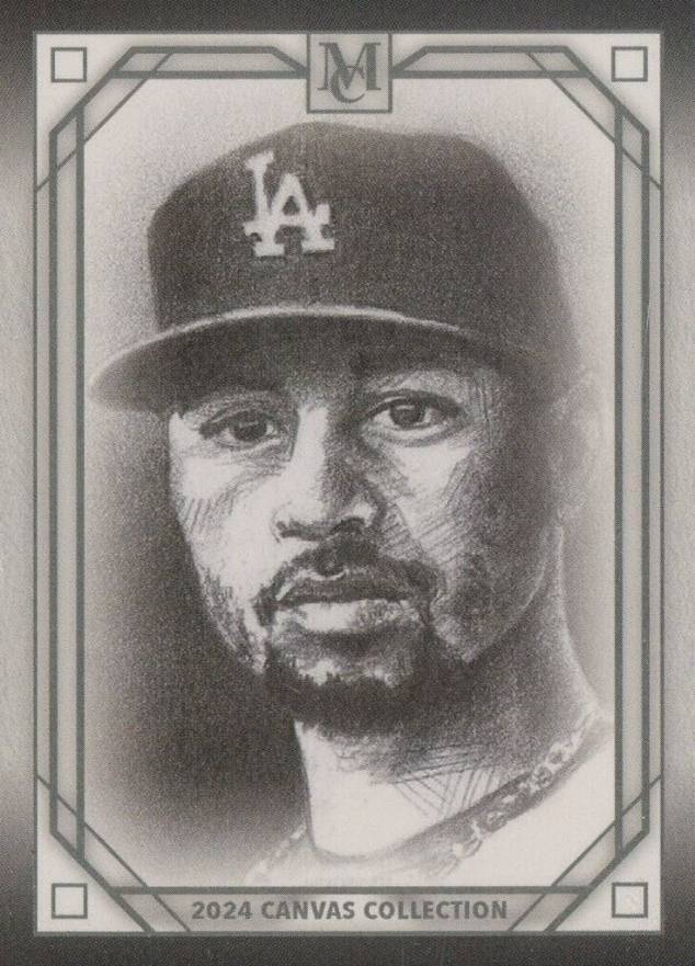 2024 Topps Museum Collection Canvas Collection Reprints Mookie Betts #CCR17 Baseball Card