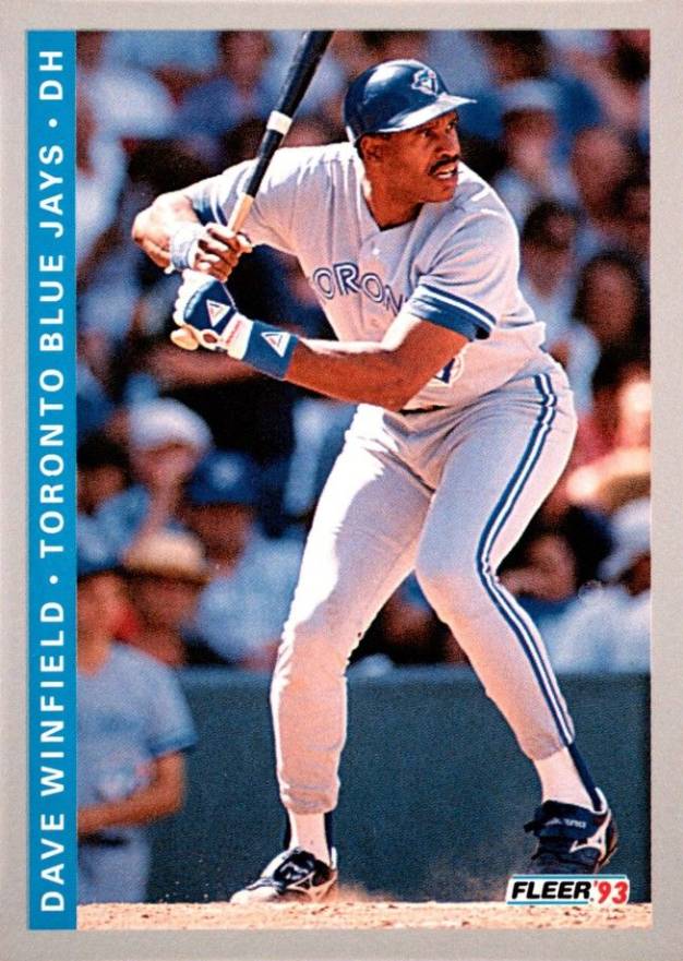 1993 Fleer Dave Winfield #343 Baseball Card
