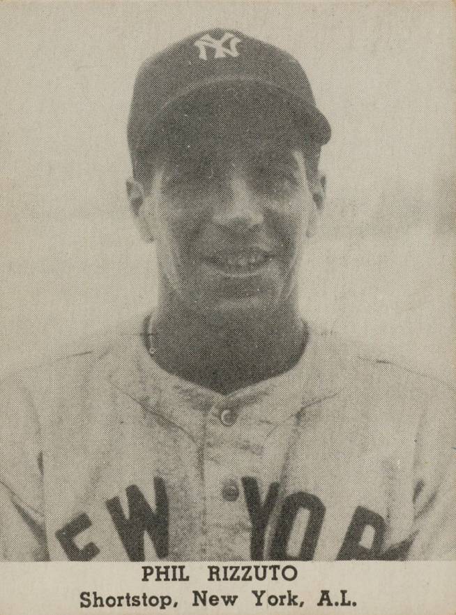 1947 Tip Top Bread Phil Rizzuto # Baseball Card