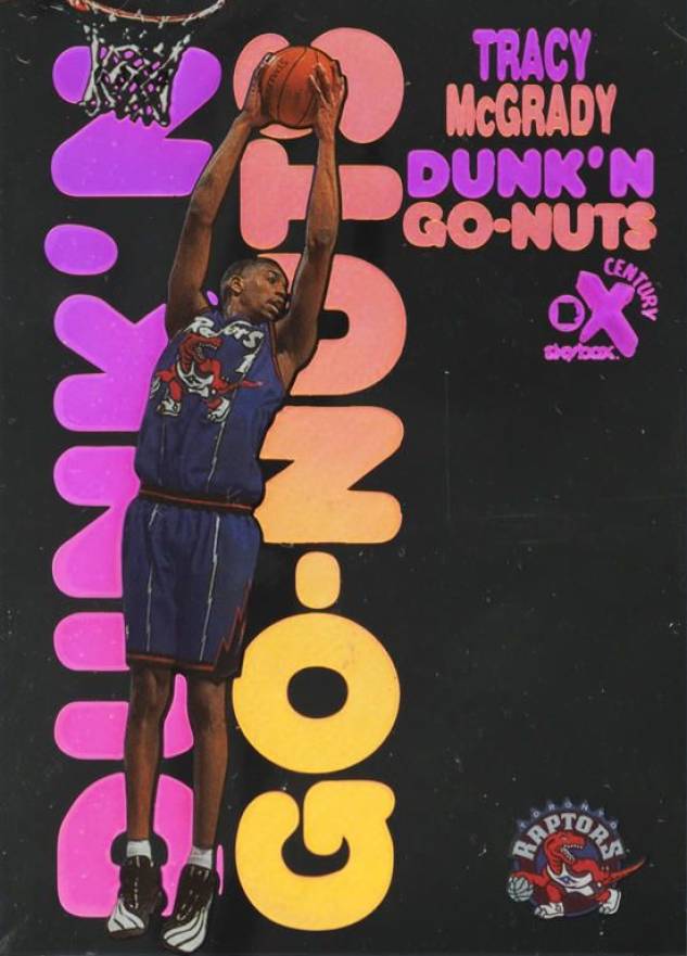 1998 Skybox E-X Century Dunk 'N Go Nuts Basketball Card Set