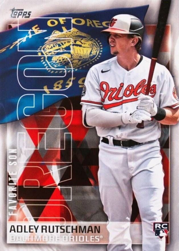 2023 Topps Favorite Sons Adley Rutschman #FS19 Baseball Card