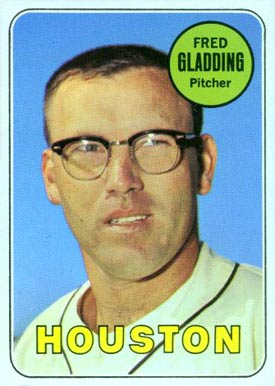 1969 Topps Fred Gladding #58 Baseball Card
