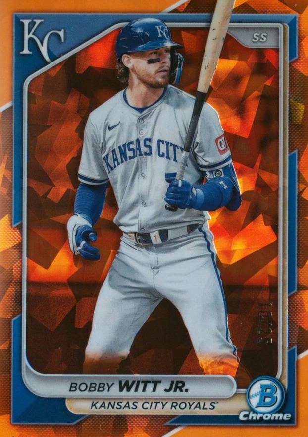 2024 Bowman Chrome Sapphire Edition Bobby Witt Jr. #1 Baseball Card