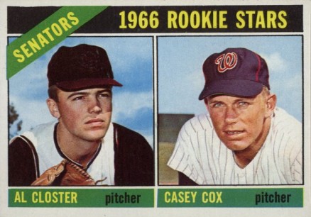 1966 Topps Alan Closter #549 Baseball Card