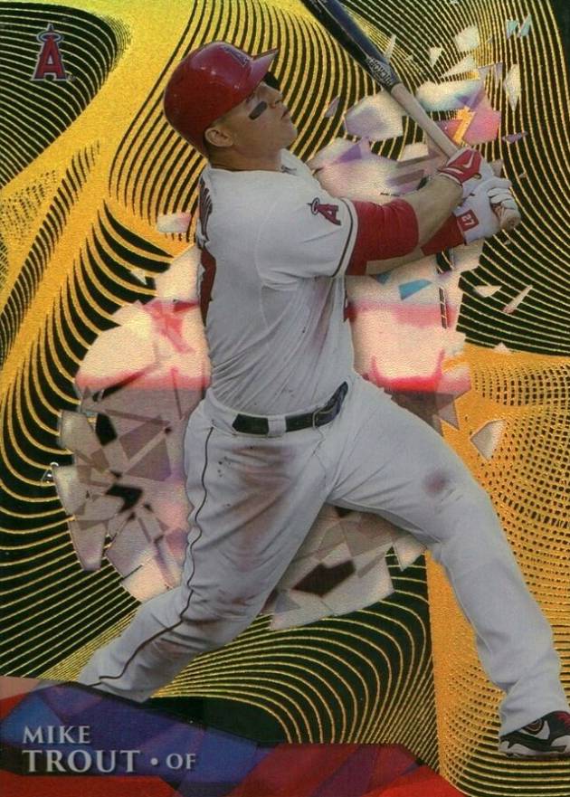 2014 Topps High Tek Mike Trout #HT-MT Baseball Card
