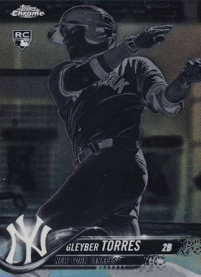 2018 Topps Chrome Gleyber Torres #31 Baseball Card