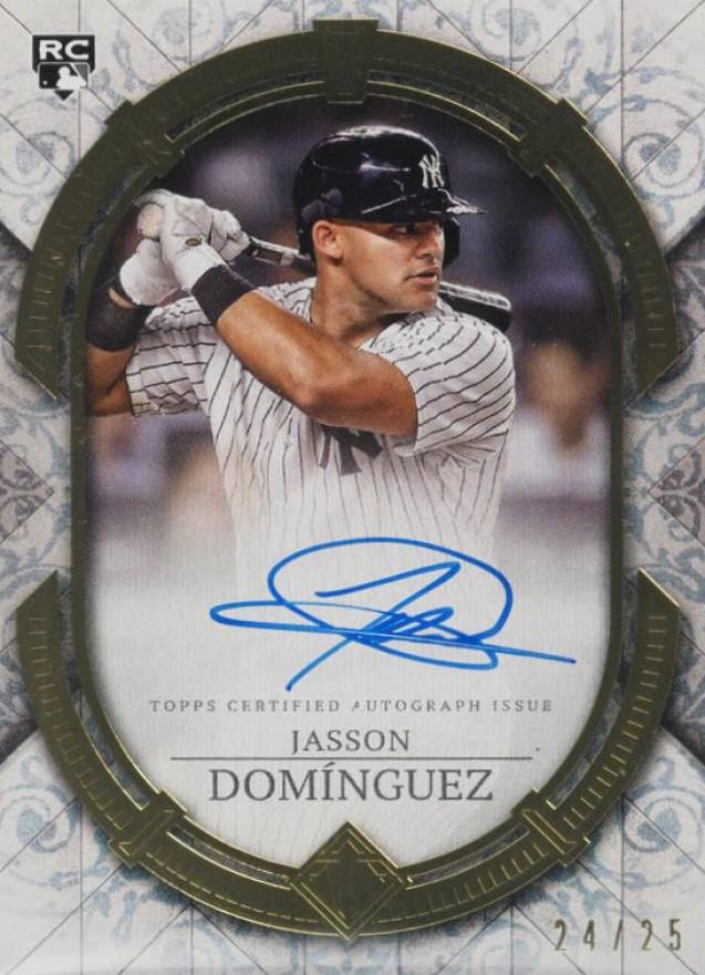 2024 Topps Transcendent Collection Transcendent Collection Autographs Jasson Dominguez #JDO Baseball Card