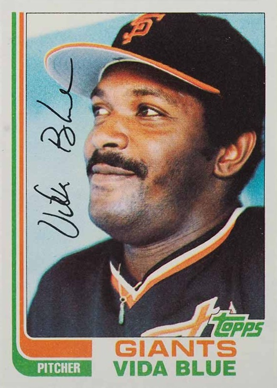 1982 Topps Vida Blue #430 Baseball Card