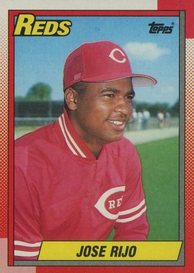 1990 Topps Jose Rijo #627 Baseball Card