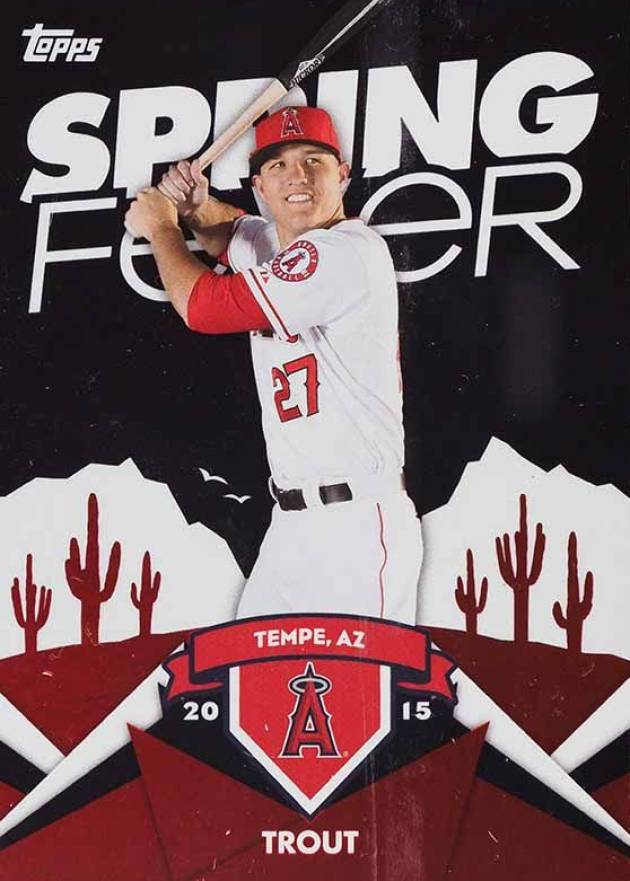 2015 Topps Spring Fever Mike Trout #SF-2 Baseball Card