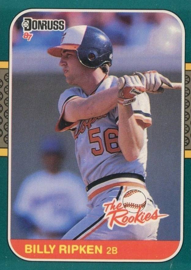 1987 Donruss Rookies Billy Ripken #16 Baseball Card