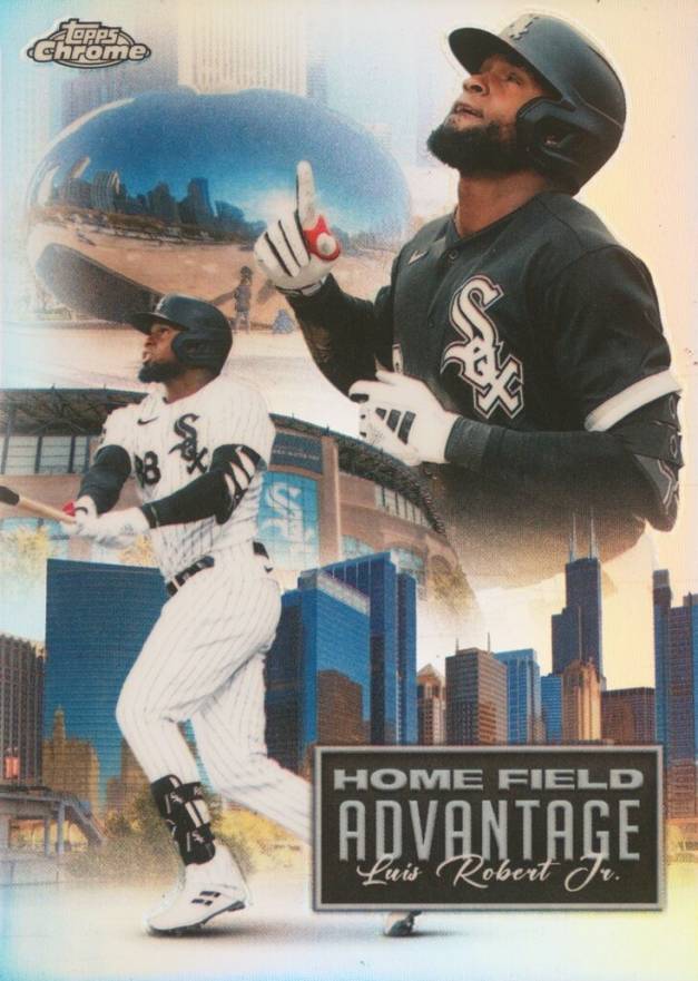 2024 Topps Chrome Update Home Field Advantage Luis Robert Jr. #22 Baseball Card