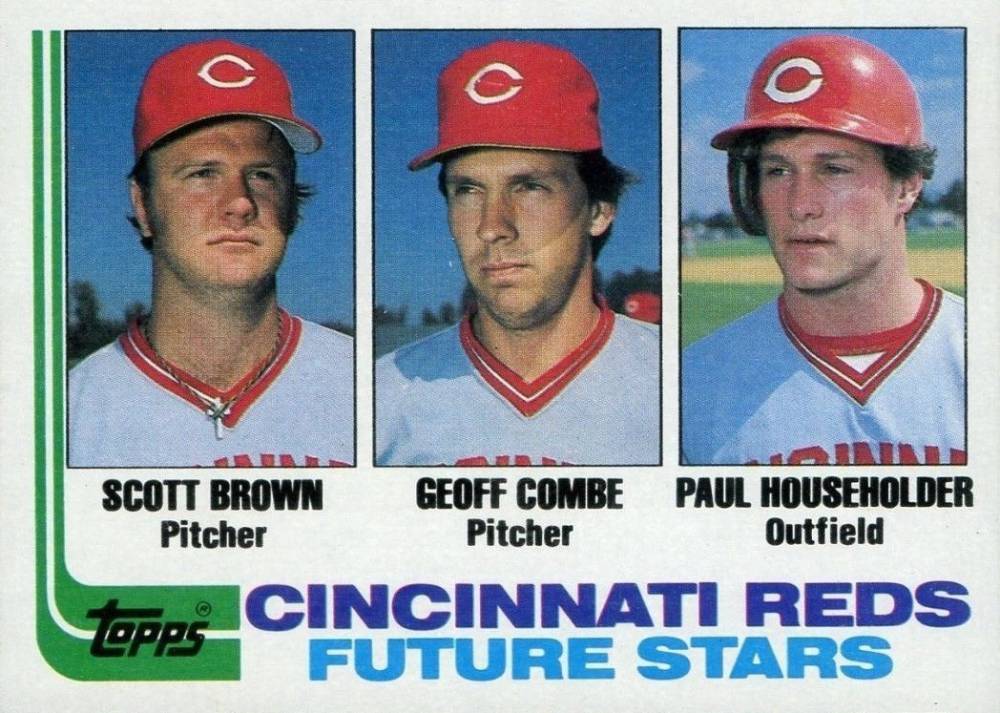 1982 Topps Scott Brown #351 Baseball Card