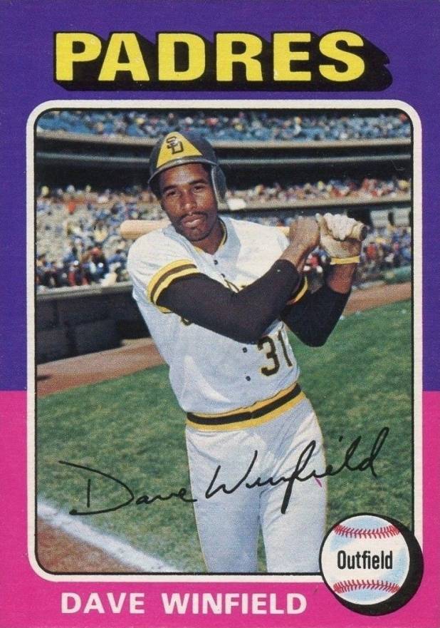 1975 O-Pee-Chee Dave Winfield #61 Baseball Card
