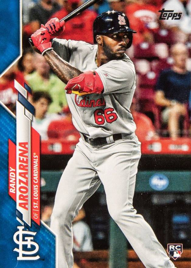 2020 Topps Complete Set Randy Arozarena #229 Baseball Card