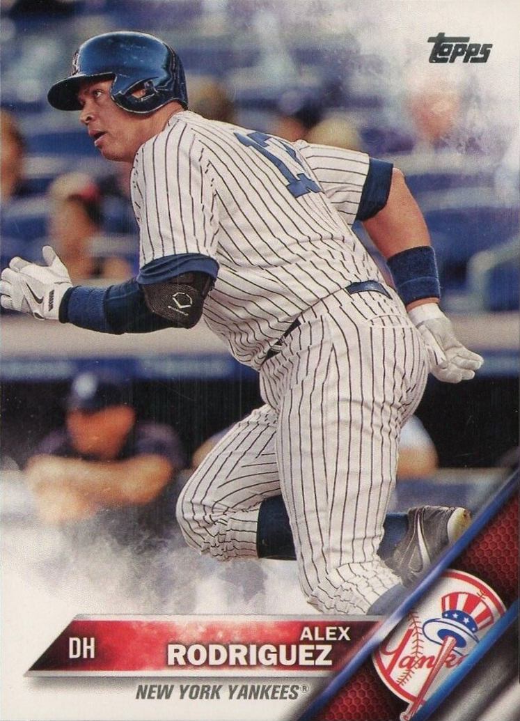 2016 Topps Alex Rodriguez #566 Baseball Card