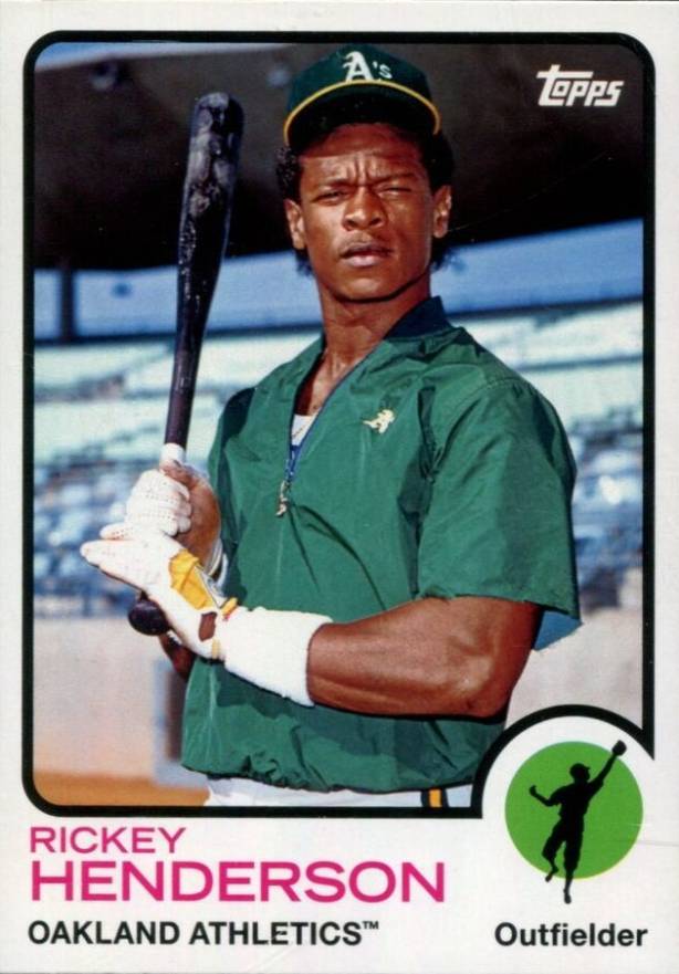 2014 Topps Archives Rickey Henderson #18 Baseball Card