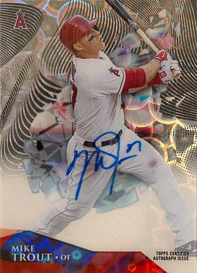 2014 Topps High Tek Mike Trout #HT-MT Baseball Card