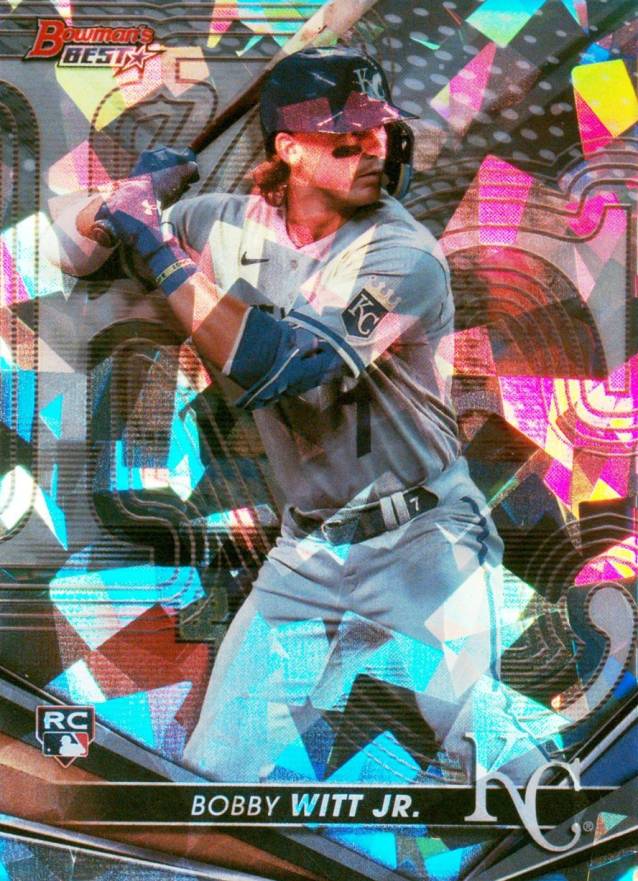 2022 Bowman's Best Bobby Witt Jr. #13 Baseball Card