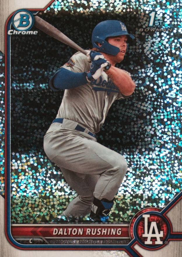 2022 Bowman Draft Dalton Rushing #BDC84 Baseball Card