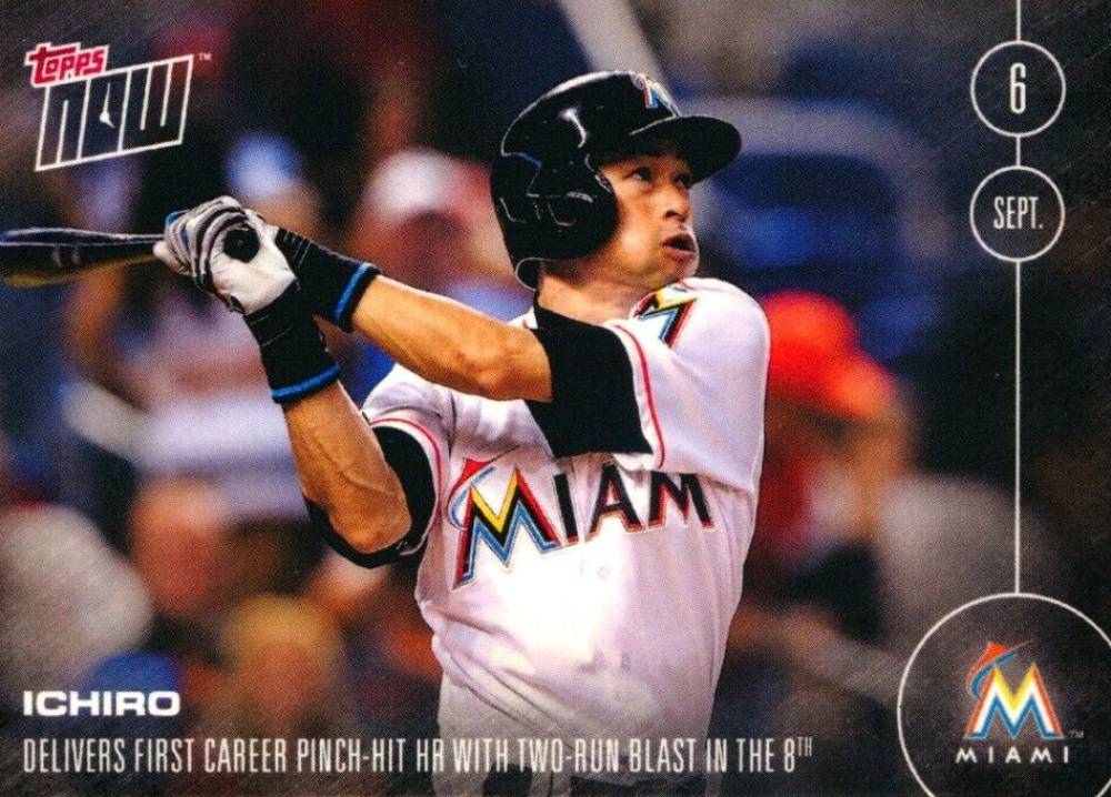 2016 Topps Now  Ichiro Suzuki #430 Baseball Card