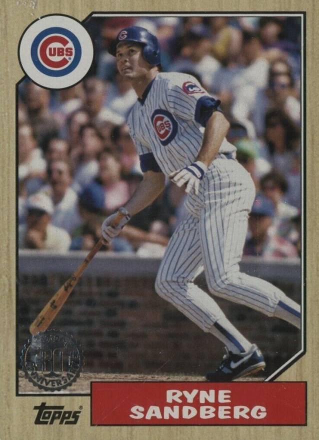 2017 Topps 1987 Topps Ryne Sandberg #87-85 Baseball Card